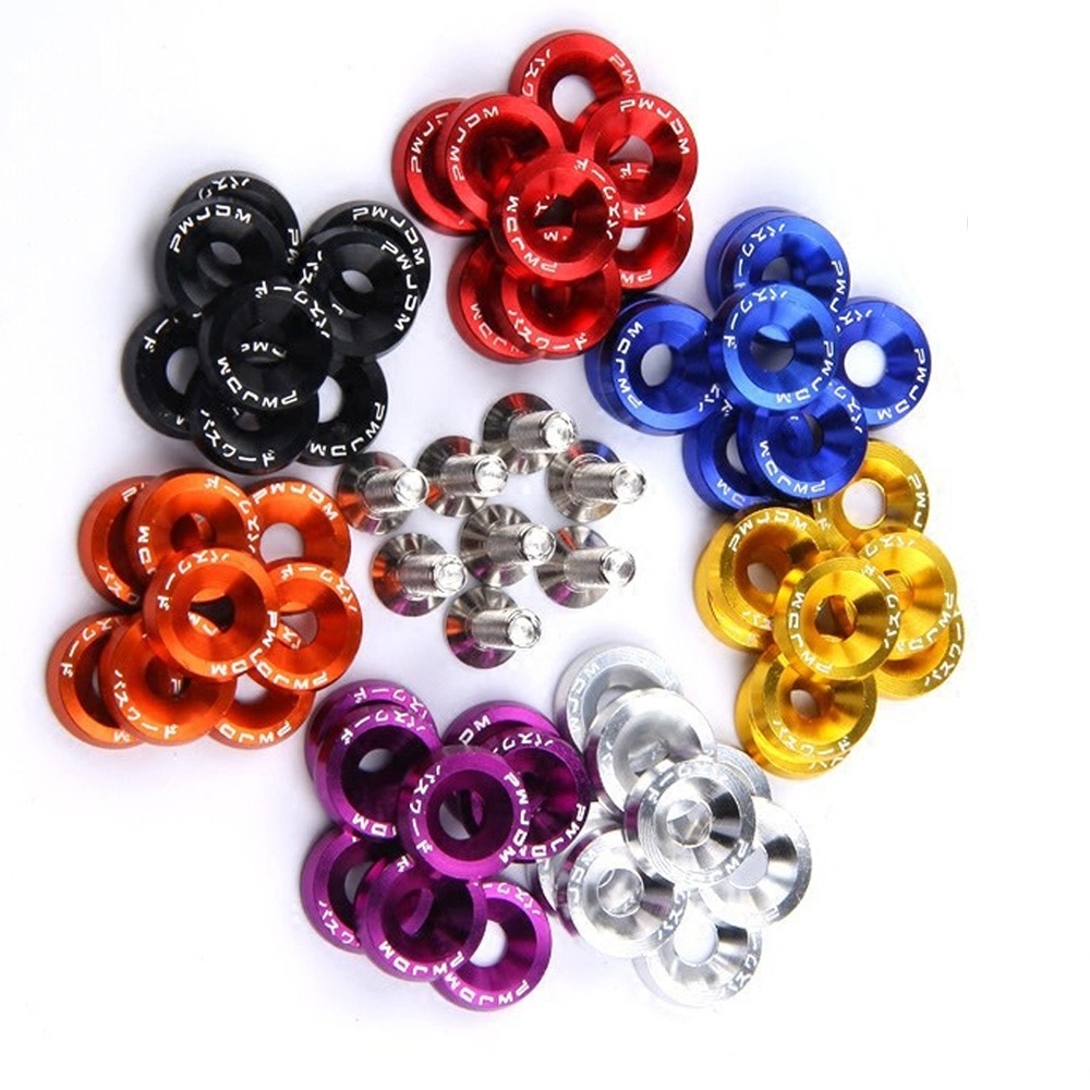 10PCS M6 JDM Auto Modificato E - Bumper Plate 10Kg recensione e prezzo